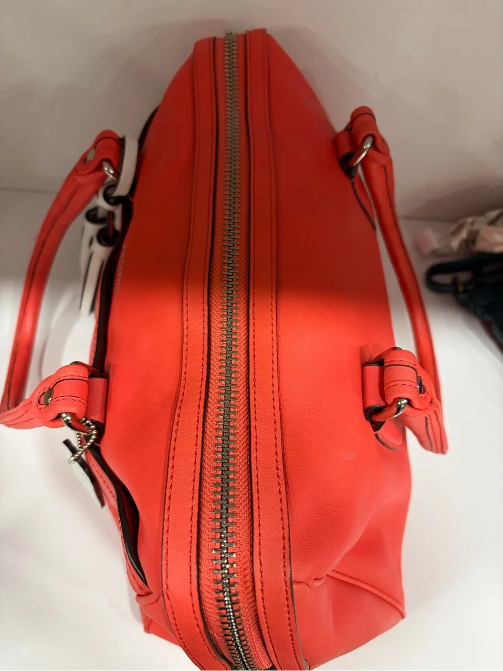 Coach satchel vibrant